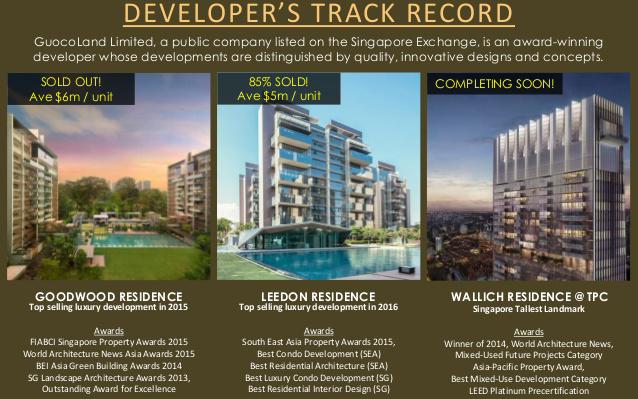 Wallich Residence Developer